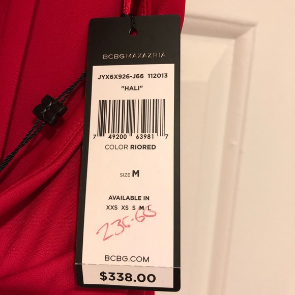 NWT BCBG MAXAZARIA Evening Dress - Picture 3 of 3